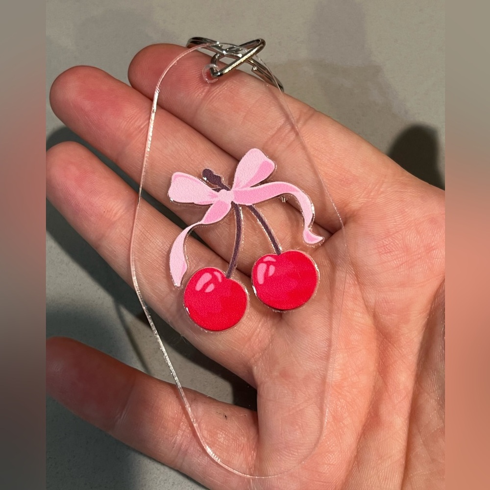 Cherry keychain